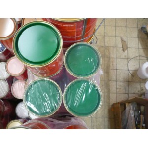 peinture boiseries glycéro satinée 0.5L couleur rose saumon intérieur extérieur 3509399009092
