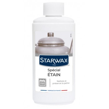 Nettoyant spécial étain 250 ml STARWAX nettoie à fond préserve la patine 3365000002070