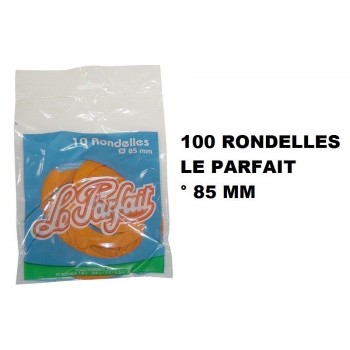 Lot 100 Rondelles Joints bocaux terrines °85MM LE PARFAIT 3039660121005 / 100