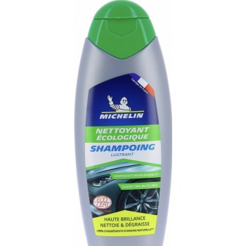 Shampoing lustrant brillant nettoie dégraisse peinture carrosserie 500ml MICHELIN ECOLOGIQUE 3221320091623