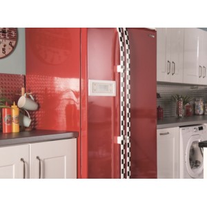 Rouleau adhésif décoration rouge brillant uni 45 x 200 cm DC FIX 4007386081360