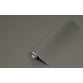 Rouleau film adhésif décoration gris anthracite mat uni 45 x 200 cm DC FIX 4007386340375