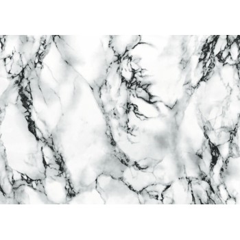 Rouleau film adhésif décoration aspect marbre blanc 45 x 200 cm DC FIX 4007386040350