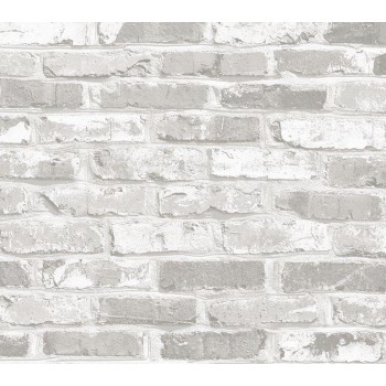 Rouleau film adhésif décor imitation mur de brique grise 45 x 150 cm ACCESS DECO 3700832336298