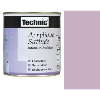 Peinture décoration acrylique violet orchidée int / ext 0.5l Technic 3174269031611