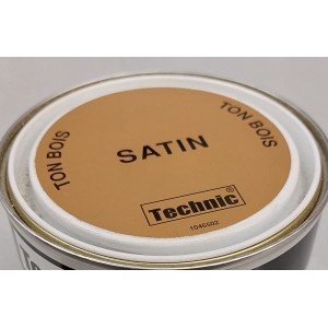 Peinture glycéro satinée marron ton Bois intérieur extérieur Technic 0.5l 3326590103516
