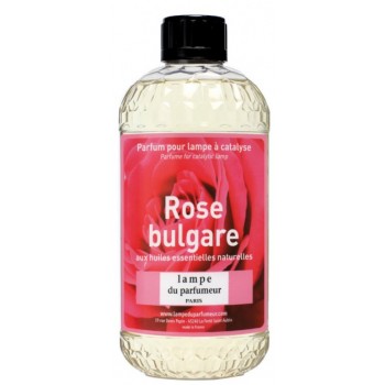 Parfum senteur rose bulgare aux huiles essentielles pour lampe à catalyse 500ml LAMPE DU PARFUMEUR 3581000002036