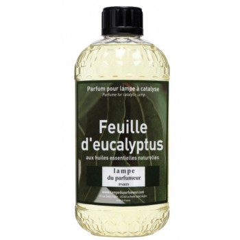 Parfum senteur feuille d' eucalyptus aux huiles essentielles pour lampe à catalyse 500ml LAMPE DU PARFUMEUR 3581000002081