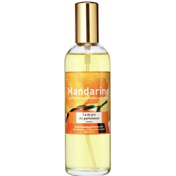 Vaporisateur parfum ambiance senteur mandarine aux huiles essentielles 100ml LAMPE DU PARFUMEUR 3581000005136