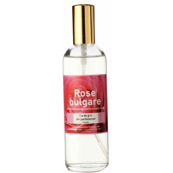 Vaporisateur parfum ambiance senteur rose bulgare huiles essentielles 100ml LAMPE DU PARFUMEUR 3581000005037