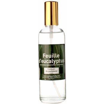 Vaporisateur parfum ambiance senteur feuille eucalyptus huiles essentielles 100ml LAMPE DU PARFUMEUR 3581000005082