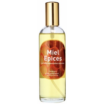 Vaporisateur parfum ambiance senteur miel épices huiles essentielles 100ml LAMPE DU PARFUMEUR 3581000005068