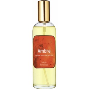 Vaporisateur parfum ambiance senteur ambre huiles essentielles 100ml LAMPE DU PARFUMEUR 3581000005150