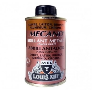 Brillant métaux nettoie polit fait briller MECANO cuivre laiton chrome alu bronze 125ml AVEL 3324013811000