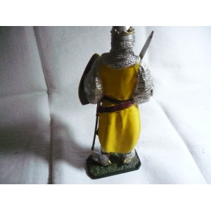 figurine en plomb Robert Bruce Armure d'Europe du Nord, première moitié du XIVe siècle h 14 cm large 8cm environ 3127962910455