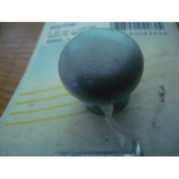 bouton laiton granité gris Ø 25 mm pour meuble tiroir + vis 3274590042604