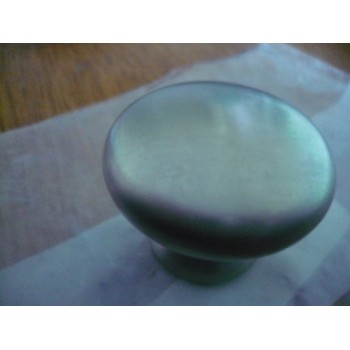 bouton résine de synthèse effet inox insert métal Ø 20 mm + vis 3297867115177