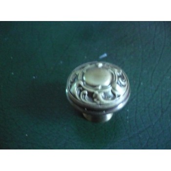 bouton louis XV laiton vieilli Ø 35 mm +vis pour meuble et tiroir 3297866236774