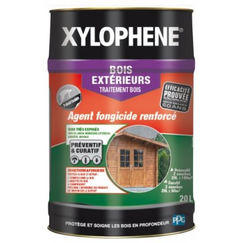 Traitement insecticide anti termites bois extérieurs 20L XYLOPHENE 3261543146786