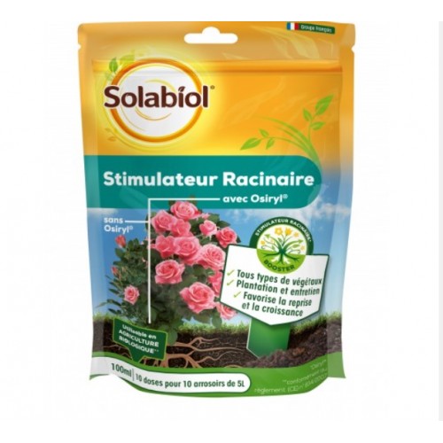 Stimulateur racinaire osiryl SOLABIOL potagers fleurs action rapide 3561568742643