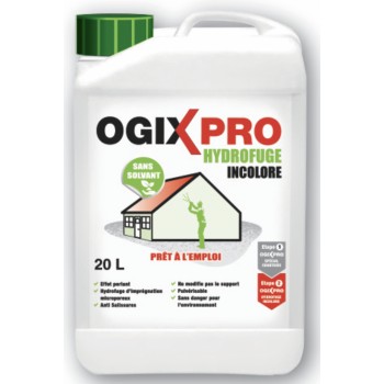 Hydrofuge protection mur façade toiture effet perlant 20 litres OGIX PRO 3107240102468