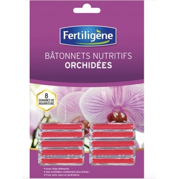 Engrais 10 bâtonnets nutritif spécial orchidées FERTILIGENE 3121970173673