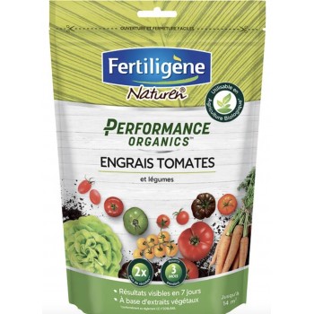 Engrais tomates et légumes performance organic 700gr FERTILIGENE 3121970176353