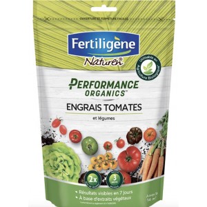 Engrais tomates et légumes performance organic 700gr FERTILIGENE 3121970176353