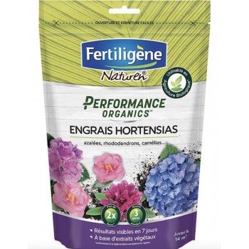 Engrais hortensias rhododendrons azalées camélias performance organic 700gr FERTILIGENE 3121970180787