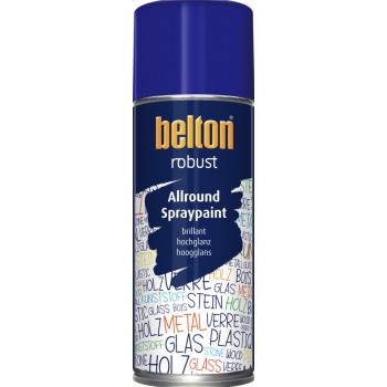 Aérosol peinture haute résistance Bleu chagall brillant ROBUST BELTON 4015962815353