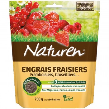 Engrais fraisier framboisier groseillier biologique NATUREN FERTILIGENE 3121970153026