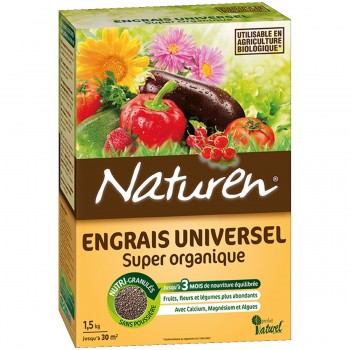 Engrais universel super organique biologique NATUREN FERTILIGENE 3121970153200