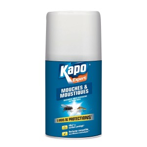 Recharge pour diffuseur automatique insecticide mouches moustiques 250 ml KAPO 3365000030493