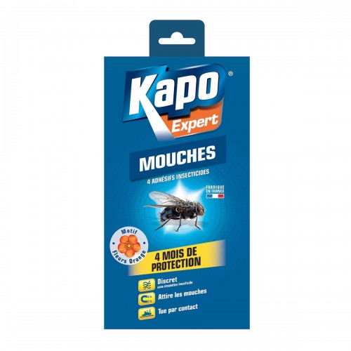 Adhesif décoré anti mouches 4 mois de protection KAPO
