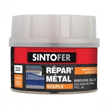 Mastic polyester bi composant souple Répar métal SINTOFER 3169981308004