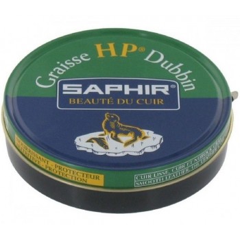 Graisse cuir sans solvant noir nourrit assouplit imperméabilise HP DUBBIN SAPHIR 3324010704015
