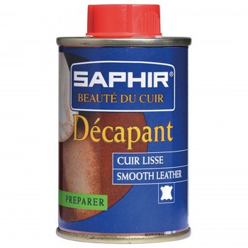 Décapant spécial cuir lisse préparateur avant teinture 100ml SAPHIR 3324010844001