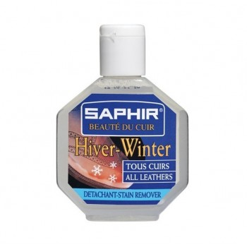 Détachant cuir hiver winter élimine tache eau sel neige sur cuir daim nubuck SAPHIR 3324010533004
