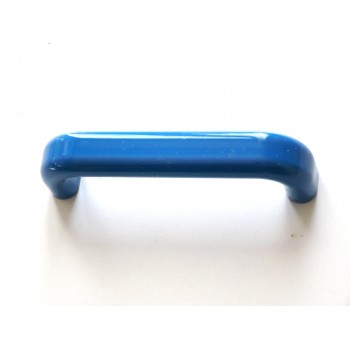 poignée bleue imitation porcelaine en résine 108 mm entraxe 96 mm 3297867250779