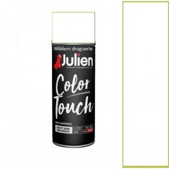 Aérosol peinture blanc mat RAL 9010 400ml JULIEN color touch tous supports 3256615070021