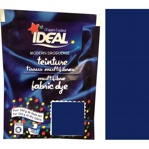 Teinture textile bleu marine maxi coloria, 2 sachets (300g + 50g) - Tous  les produits teintures - Prixing