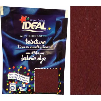 Sachet teinture tissu multi fibres marron havane 41 vetement coton lin laine polyamide IDEAL 3045200008415